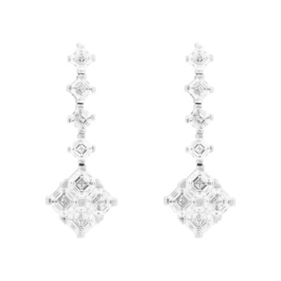 Ice Cube Drop Earrings by CANDY ICE JEWELRY
